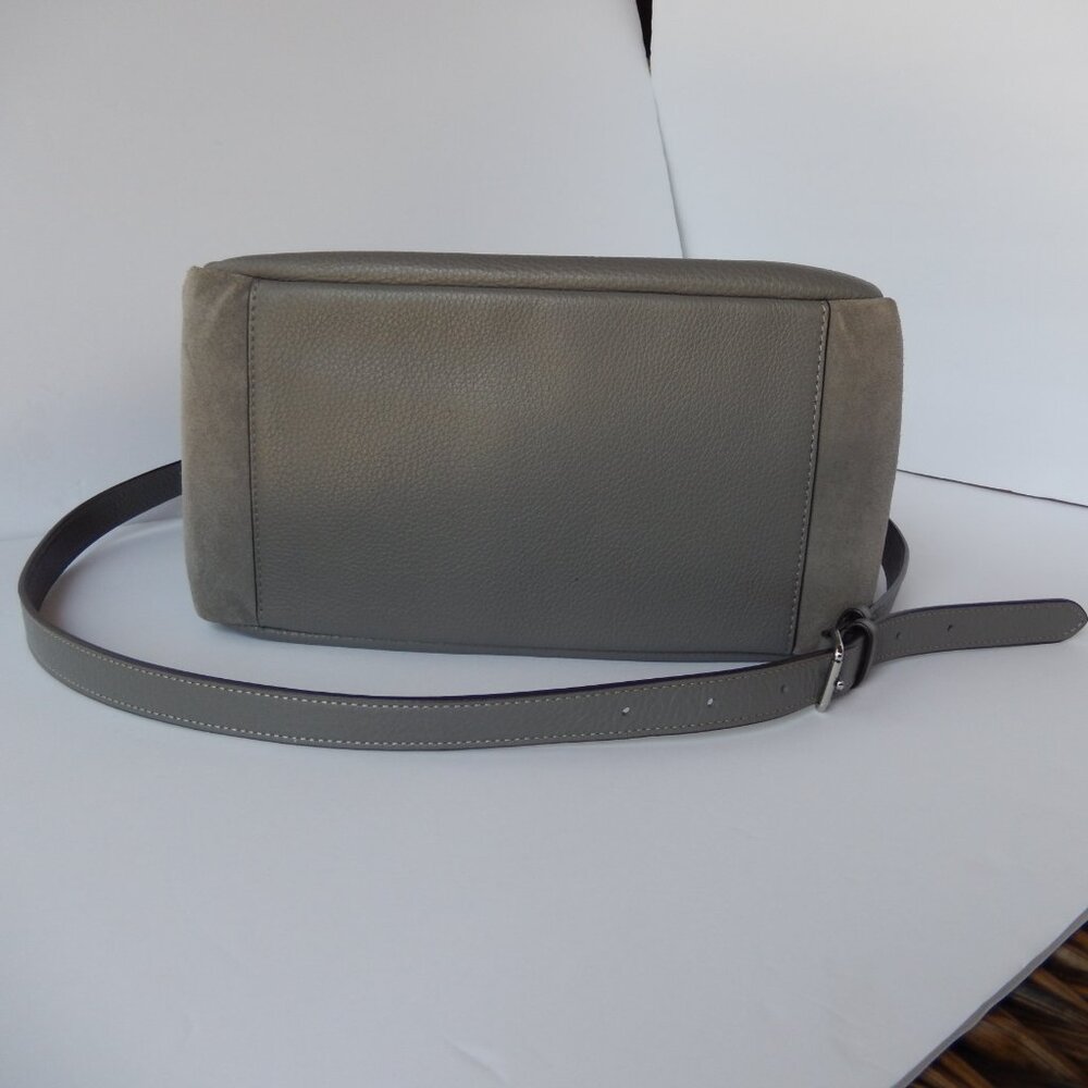 Coach Grey Leather Penny Shoulder Bag - Picture 16 of 16